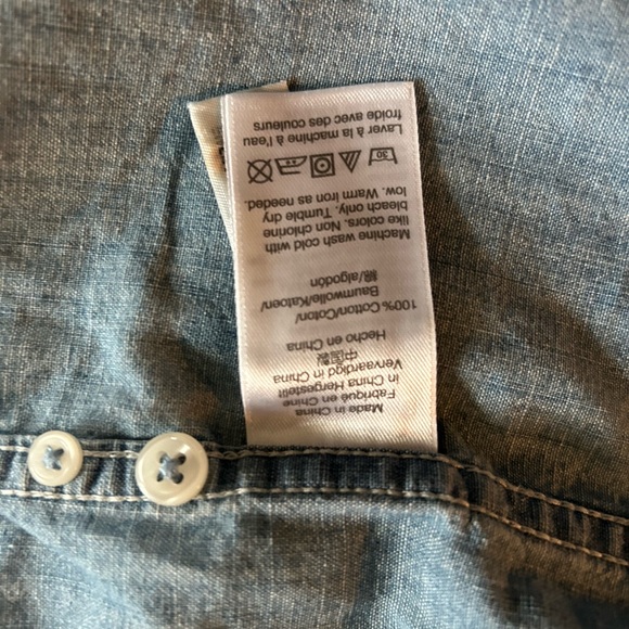 J. Crew Light Blue Men's Shirt - Picture 3 of 3